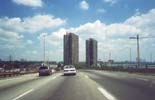 Click to see larger image - Highway view of downtown Toronto